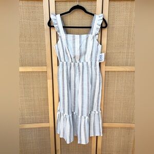 Madison Grey Striped Dress